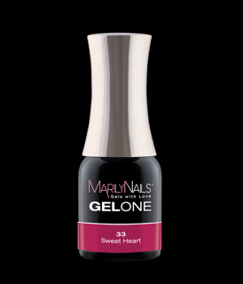 GelOne - gel lak - #33 Sweet heart Obsah: 4 ml