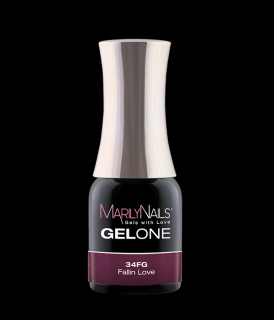 GelOne - gel lak - #34 Fallin love Obsah: 4 ml