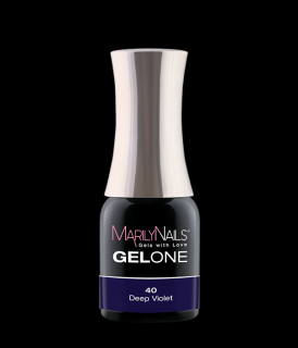 GelOne - gel lak - #40 Deep violet Obsah: 4 ml