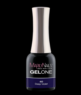 GelOne - gel lak - #40 Deep violet Obsah: 7 ml