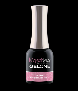 GelOne - gel lak - #43 Renaissance Rose Obsah: 7 ml