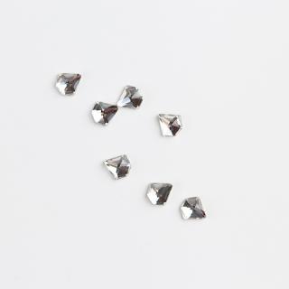 Kamínky Diamond 5mm Clear 10ks