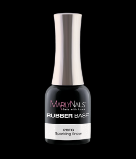 Rubber Base 20 Sparkling Snow 7ml