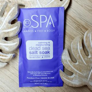 Sůl z Mrtvého moře Lavender & Mint Obsah: 28g vzorek