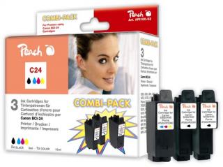 Canon BCI-21/24 bk,bk,c, Multipack - kompatibilní