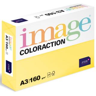 Barevný papír Image Coloraction A3 160g pastelově žlutá, 250 ks
