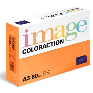 Barevný papír Image Coloraction A3 80g reflexní oranžová, 500 ks