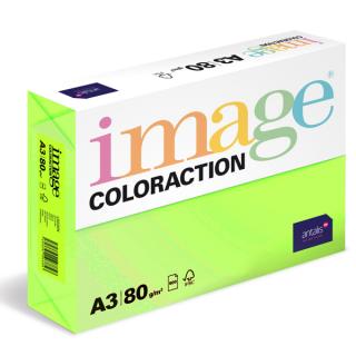 Barevný papír Image Coloraction A3 80g reflexní zelená, 500 ks