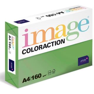 Barevný papír Image Coloraction A4 160g intenzivní tmavě zelená, 250 ks