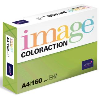 Barevný papír Image Coloraction A4 160g středně zelená, 250 ks