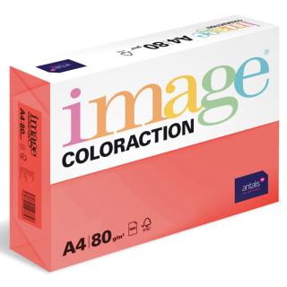 Barevný papír Image Coloraction A4 80g intenzivní jahodově červená, 500 ks