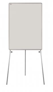 Bílá keramická tabule ekoTAB na trojnožce 150x100