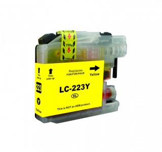 Brother LC-223Y, yellow 10ml - kompatibilní cartridge