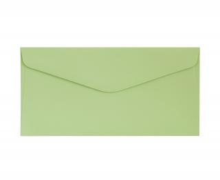 Galeria Papieru obálky DL Hladký světle zelená 130g, 10ks