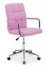 Kancelářská židle SEDIA Q022, růžová