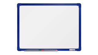 Keramická tabule boardOK 120x90 cm, barevný rám barva rámu: modrá