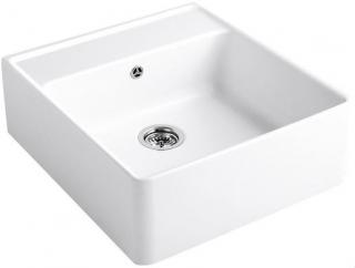 Keramický dřez Villeroy & Boch Single 595 bílý