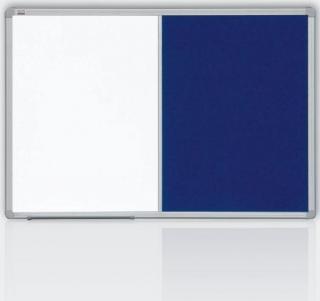 Kombinovaná tabule 60x90 filc modrý/magnet