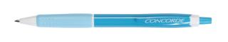 Kuličkové pero CONCORDE Fredo, asort barev barva pera: modrá