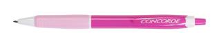 Kuličkové pero CONCORDE Fredo, asort barev barva pera: růžová