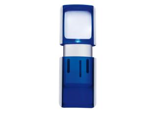 Lupa WEDO s LED světlem modrá