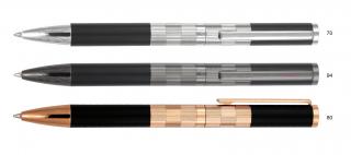 Luxusní kovové kuličkové pero Nemo barva pera: šedá