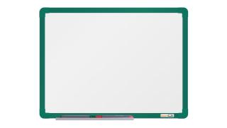 Magnetická tabule boardOK 150x120 cm, barevný rám barva rámu: zelená