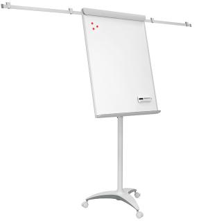 Mobilní flipchart s rameny OFFICE PRO Grey line design