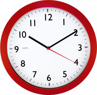Nástěnné hodiny Akita, variace barev barva hodin: červená