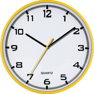 Nástěnné hodiny Endy, variace barev barva hodin: žlutá