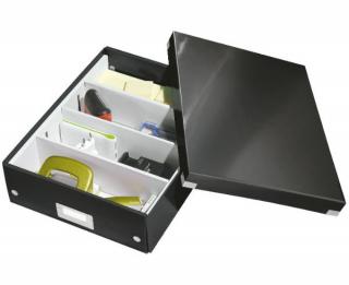 Organizační krabice Click-N-Store A4 černá
