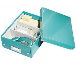 Organizační krabice Click-N-Store A5 tyrkysová