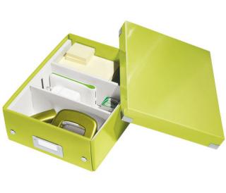 Organizační krabice Click-N-Store A5 zelená