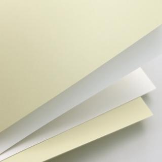 ozdobný papír Hladký bílá 250g, 20ks