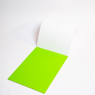Popisovatelné fólie elektrostatické Symbioflipcharts 500x700 mm zelené, 25ks