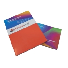 Poznámkové bločky elektrostatické Symbionotes 70x100 mm, 100ks barva papíru: červená