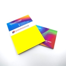 Poznámkové bločky elektrostatické Symbionotes 70x100 mm, 100ks barva papíru: žlutá