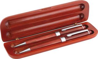 Sada Jatyn, dřevěné kuličkové pero a mikrotužka v dřevěném boxu