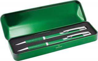 Sada kuličkové pero a mikrotužka ADAT, zelená