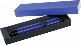Sada kuličkové pero a mikrotužka ANDALE, modrá