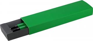 Sada kuličkové pero a mikrotužka ANDALE, zelená