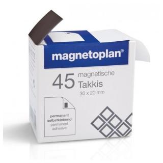 Samolepící magnety Magnetoplan Takkis, 45ks