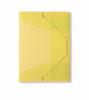 Spisové desky CONCORDE s gumou A4, transparentní žlutá