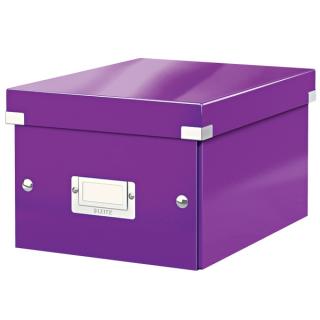 Univerzální krabice CLICK-N-STORE S fialová