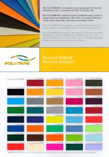 Poli - Flex, metalické, neonové - šíře 0,50 m Barva: 420 GOLD METALLIC, Zvolte cenovou kategorii dle odebíraných metrů: 25 m - více x 260 Kč
