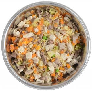 vařené krmivo pro psy s vepřovým masem *: 7 x 500 g