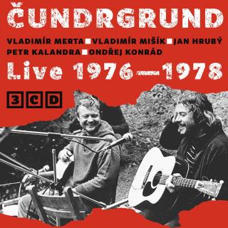ČUNDRGRUND (Merta, Mišík, Kalandra, Hrubý, Konrád) - Live 1976 - 1978 - 3CD