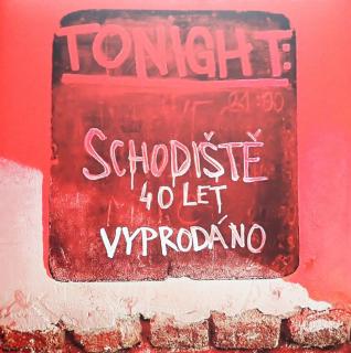SCHODIŠTĚ - 40 let vyprodáno (red and blue) - 2LP /2 VINYL