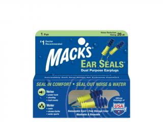 Mack's Ear Seals® - 1 pár Špunty do uší do vody a proti hluku
