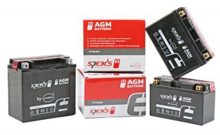 Baterie SPEEDS AGM YTX4L-B(S) (12V, 4Ah)